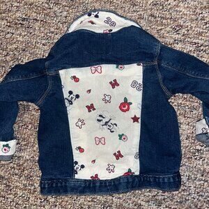 Old Navy Minnie Mouse Jean Jacket Size 4T